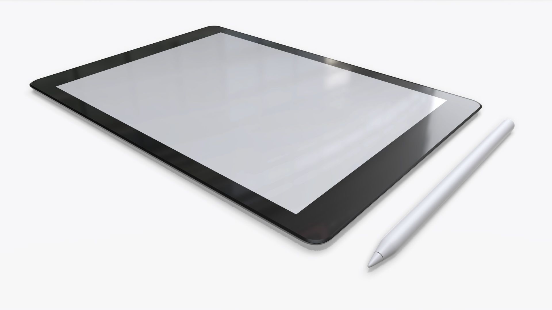 Digital tablet mock up 3D model_2