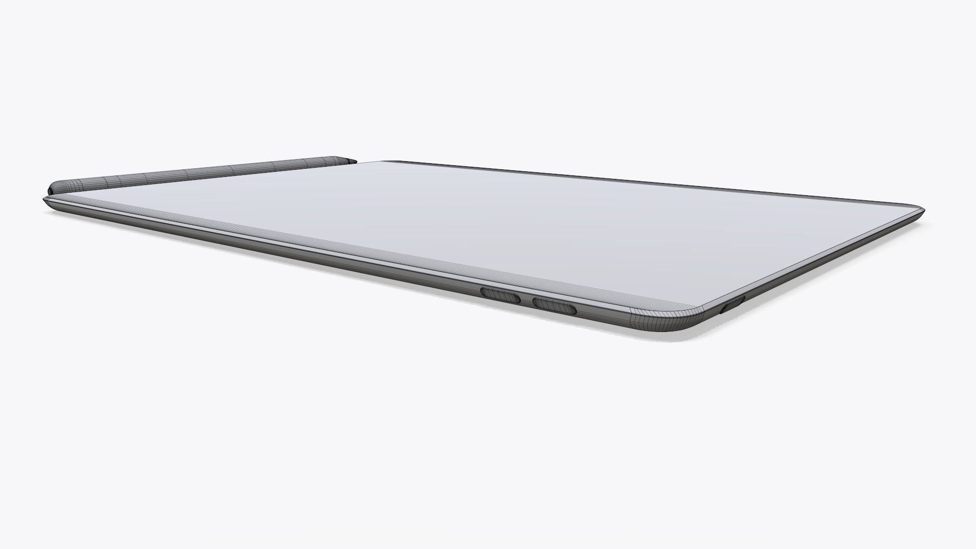 Digital tablet mock up 3D model_6
