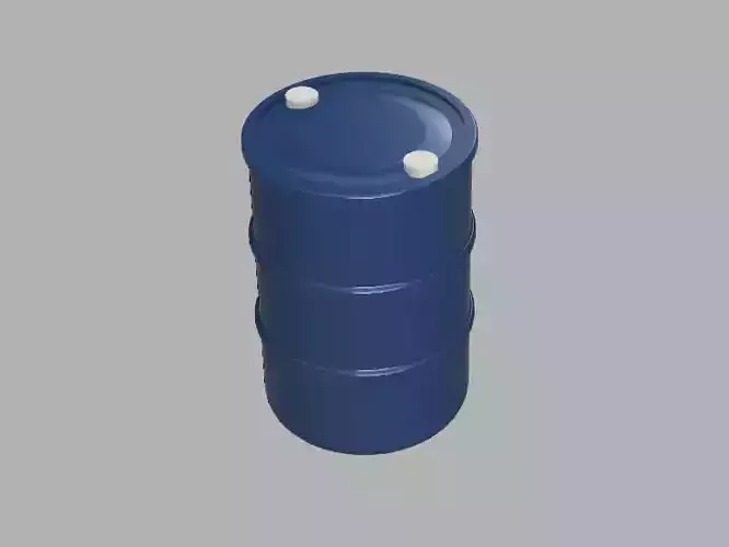  Gallon Plastic Drum Diorama 1-43 scale 3d print model