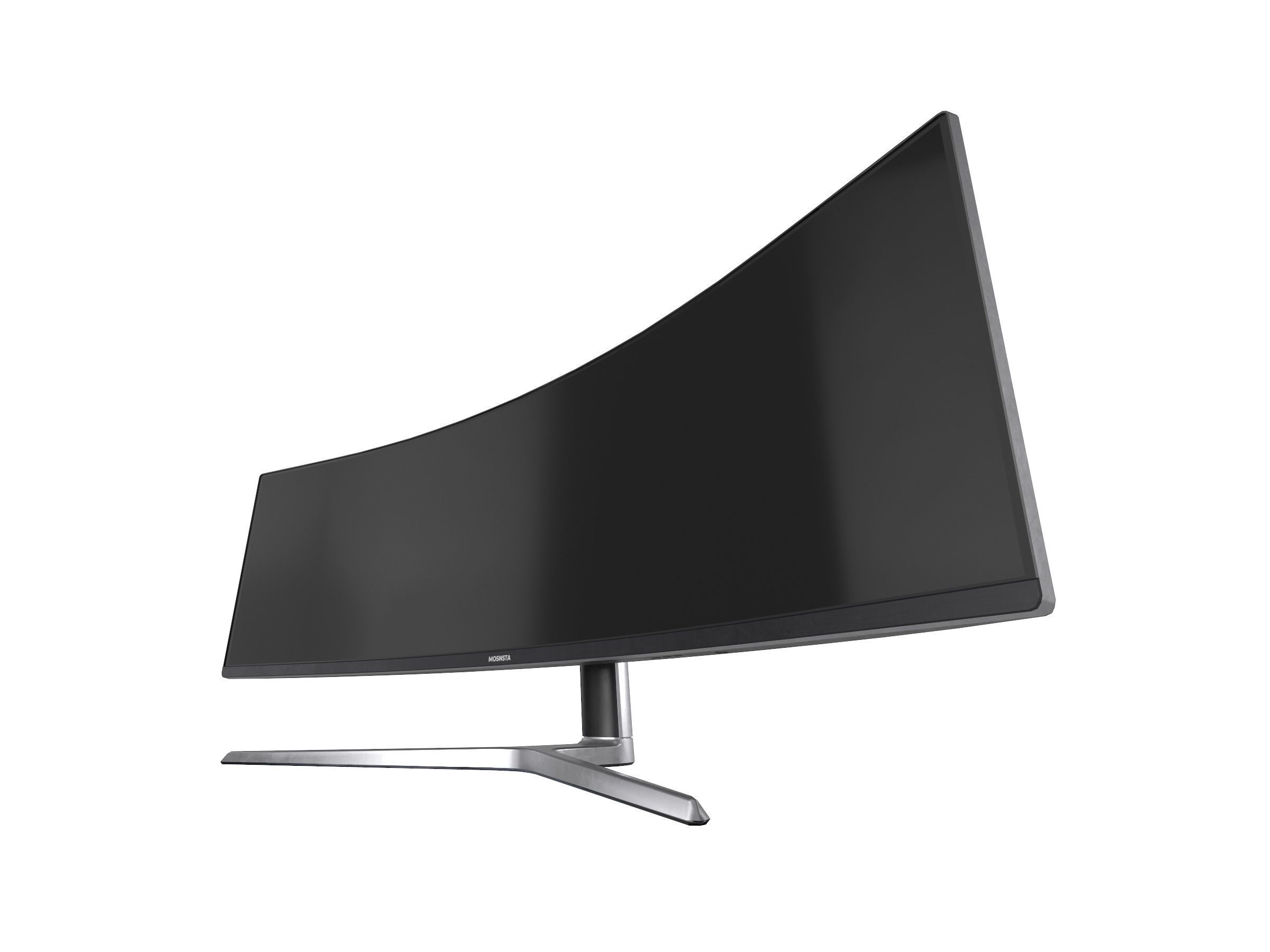 Samsung 49 Inch CHG90 QLED Gaming Monitor  Low-poly 3D model_1
