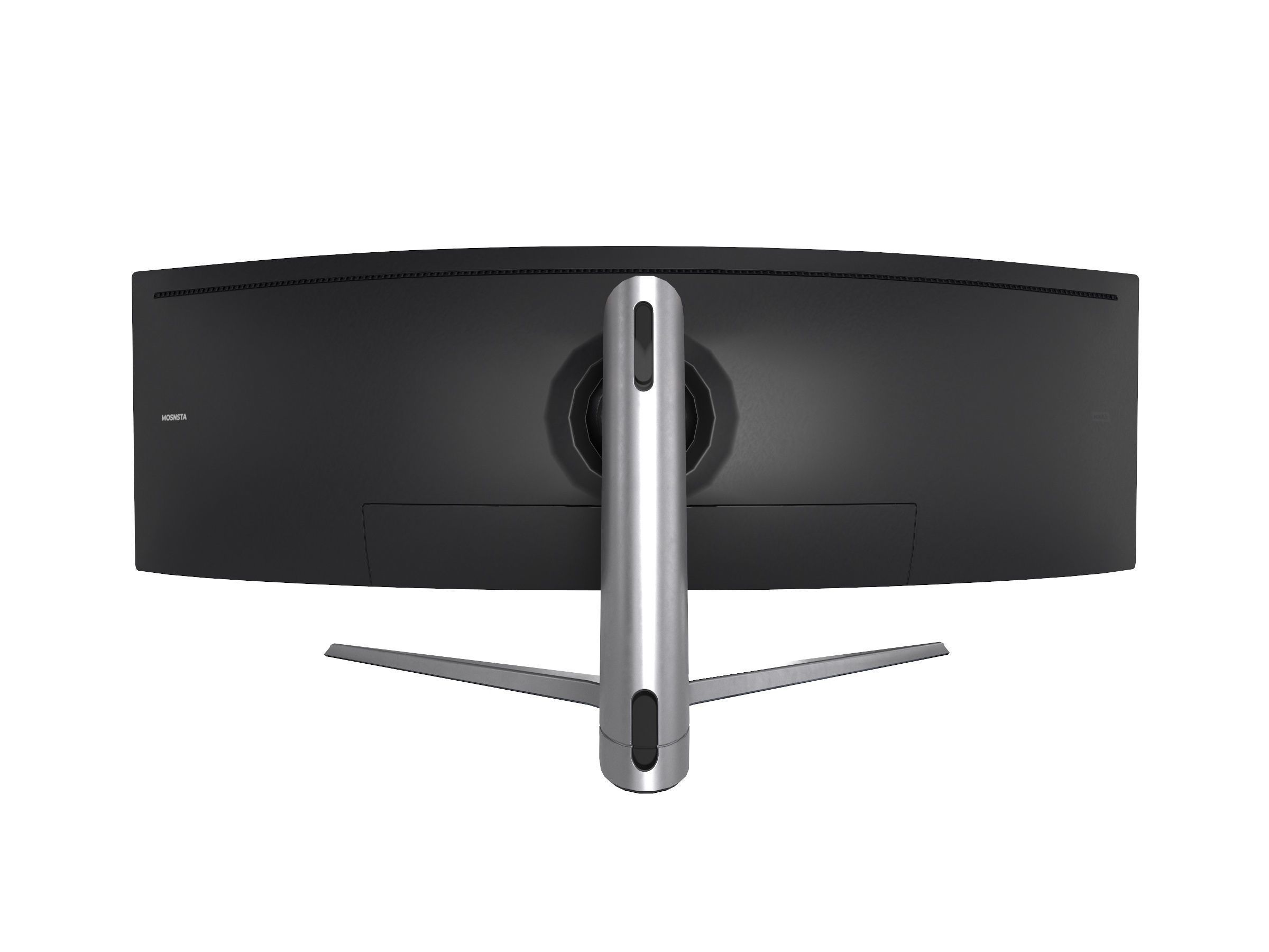 Samsung 49 Inch CHG90 QLED Gaming Monitor  Low-poly 3D model_4
