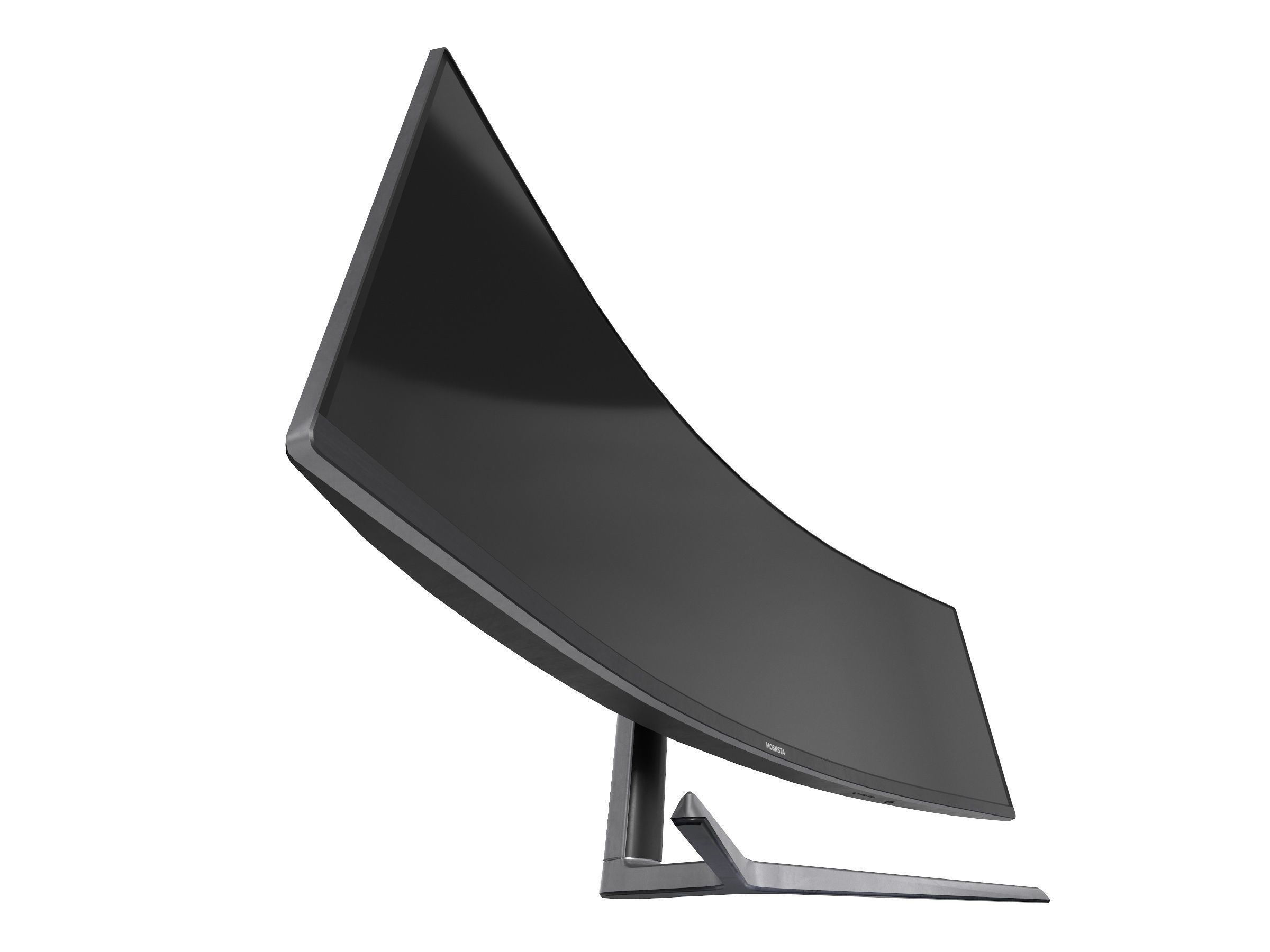 Samsung 49 Inch CHG90 QLED Gaming Monitor  Low-poly 3D model_9