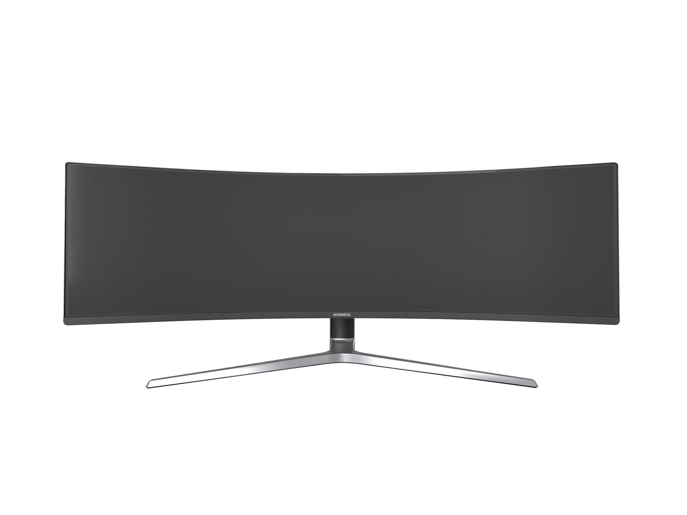 Samsung 49 Inch CHG90 QLED Gaming Monitor  Low-poly 3D model_8