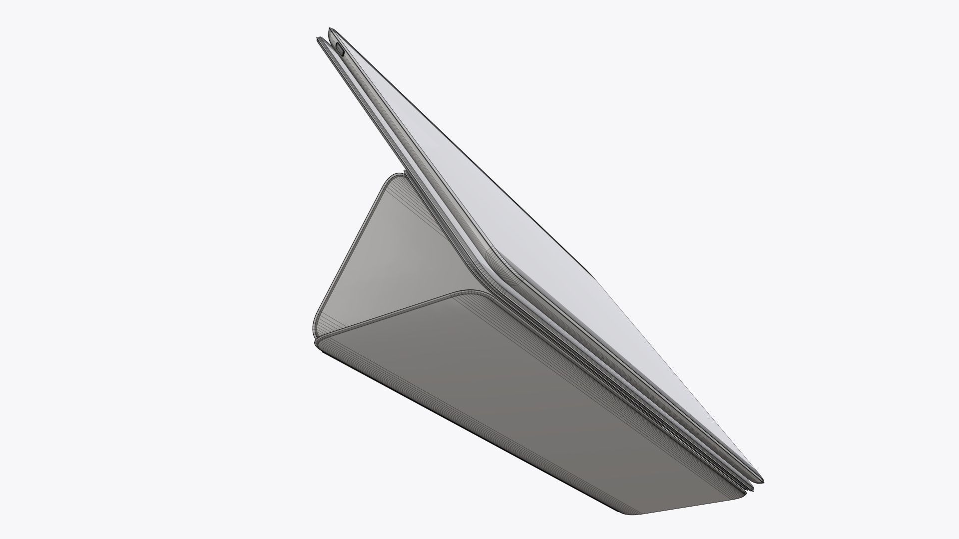 Digital tablet with case mock up 02 3D model_8