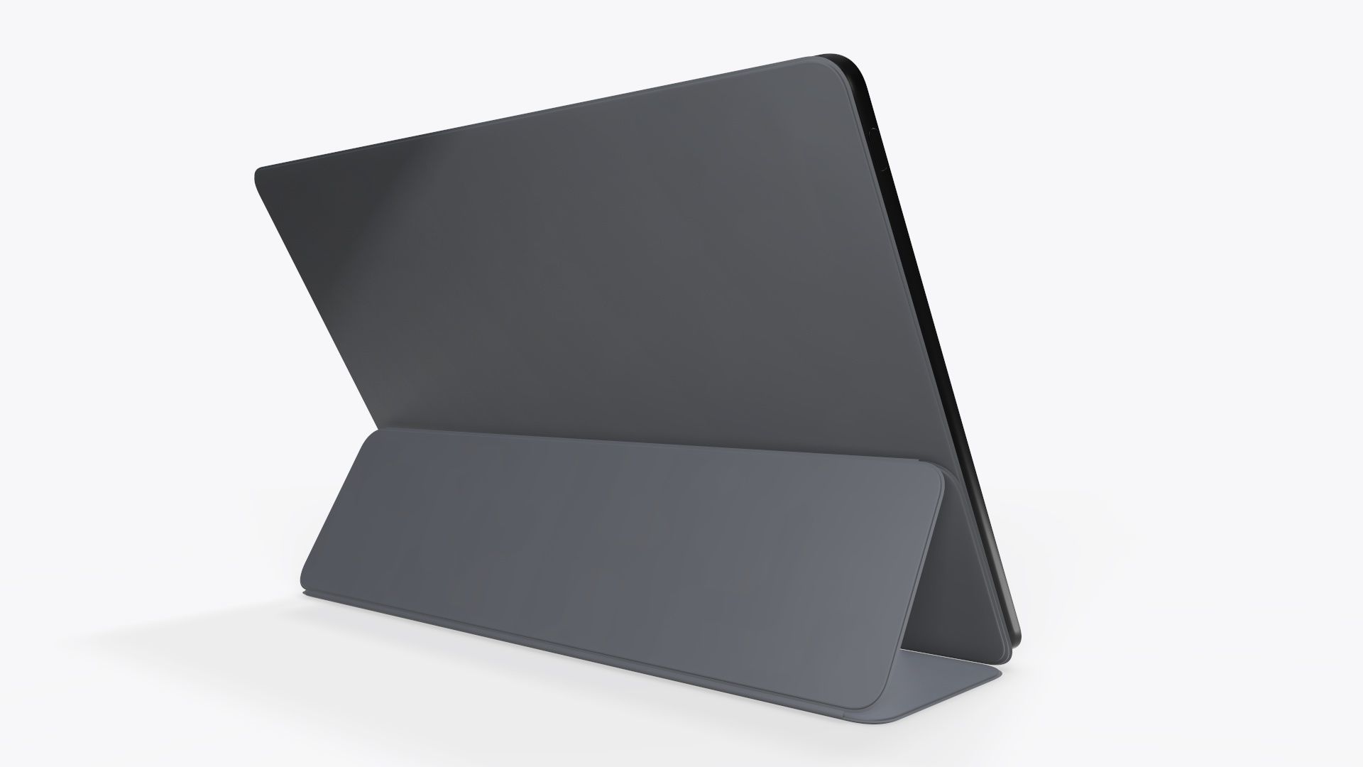 Digital tablet with case mock up 02 3D model_1