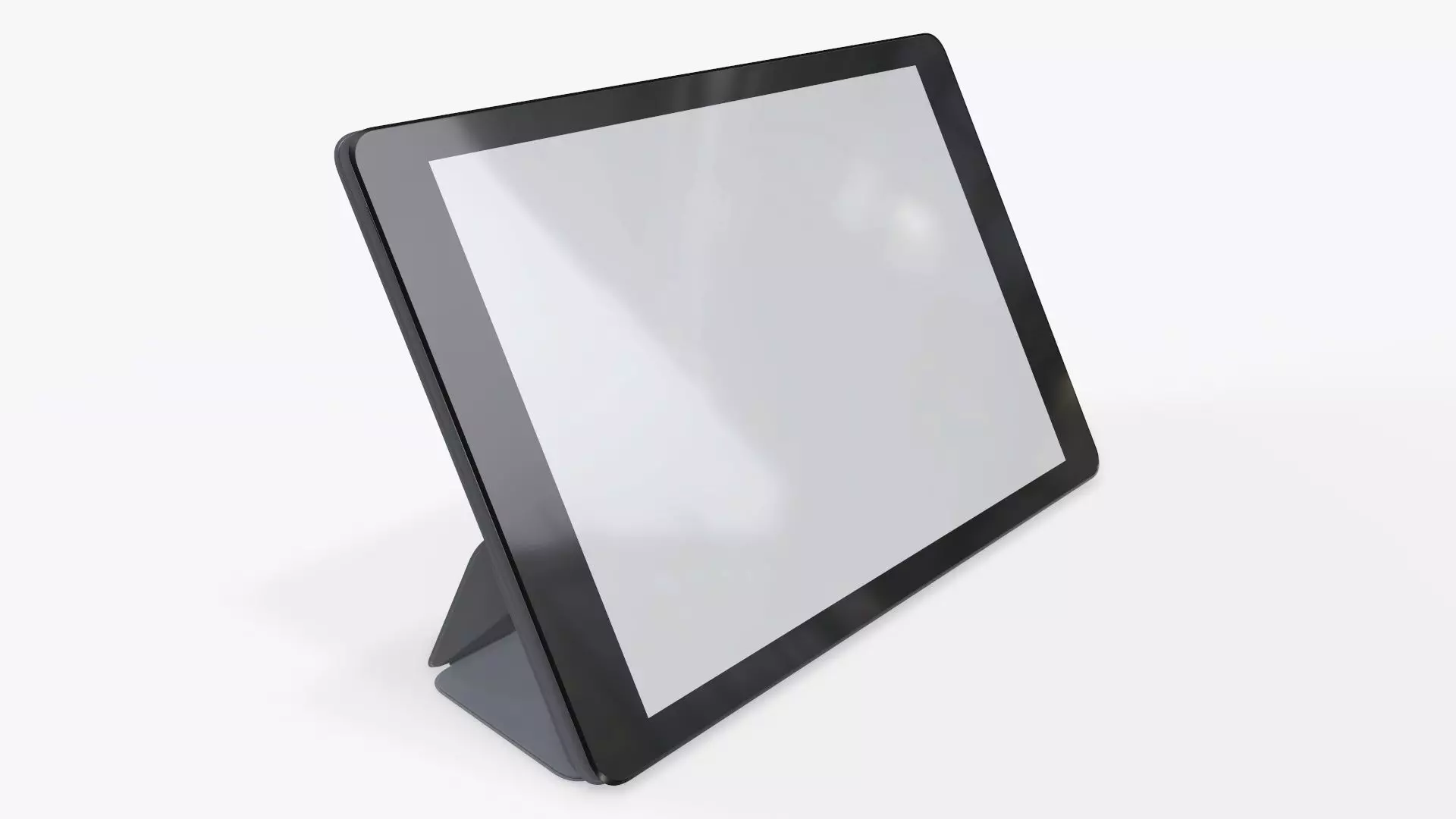 Digital tablet with case mock up 02 3D model_0