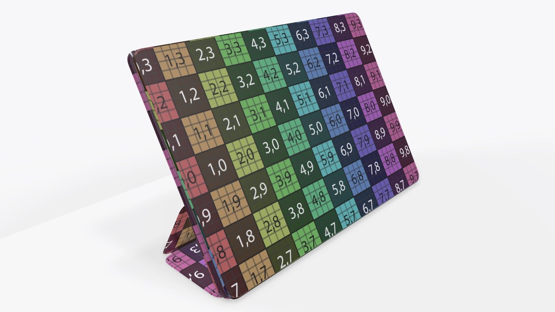 Digital tablet with case mock up 02 3D model_10