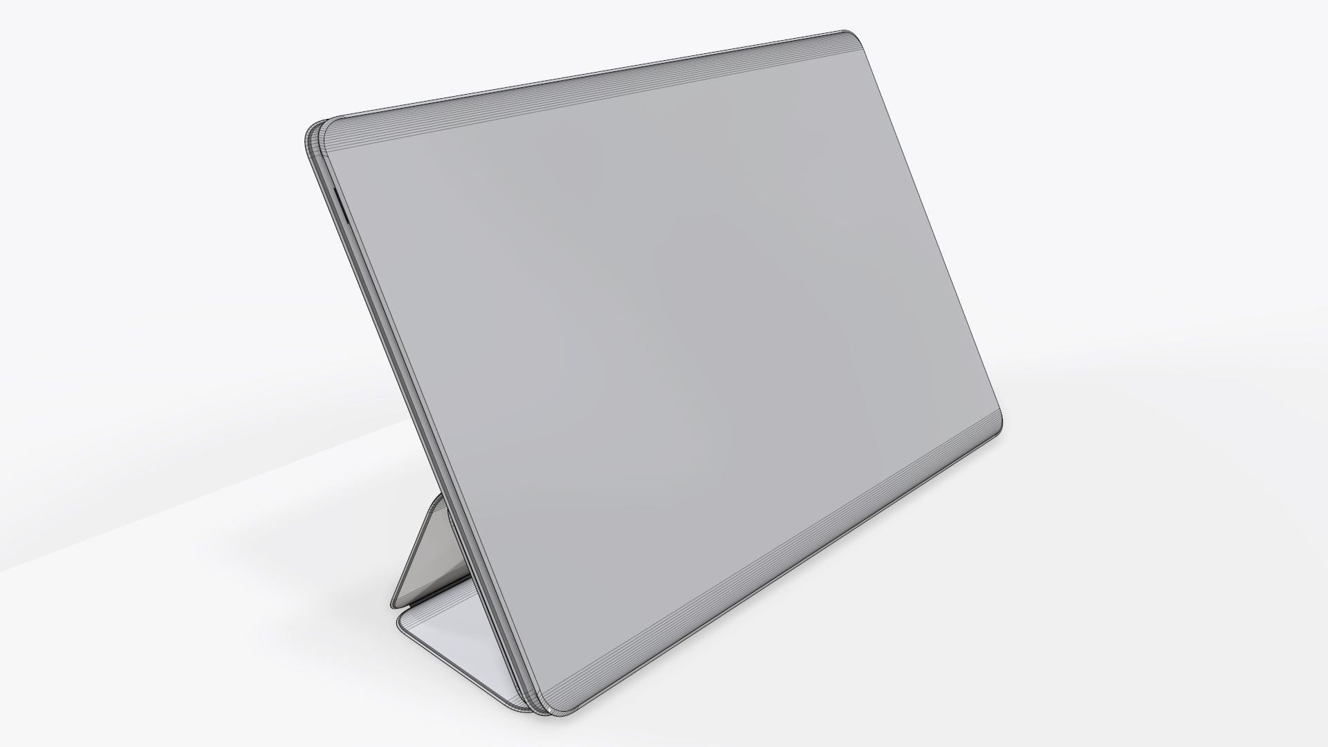 Digital tablet with case mock up 02 3D model_5