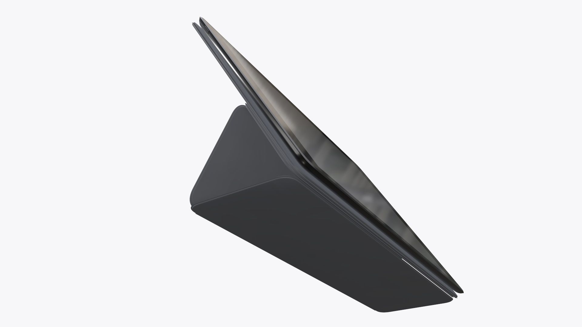 Digital tablet with case mock up 02 3D model_3