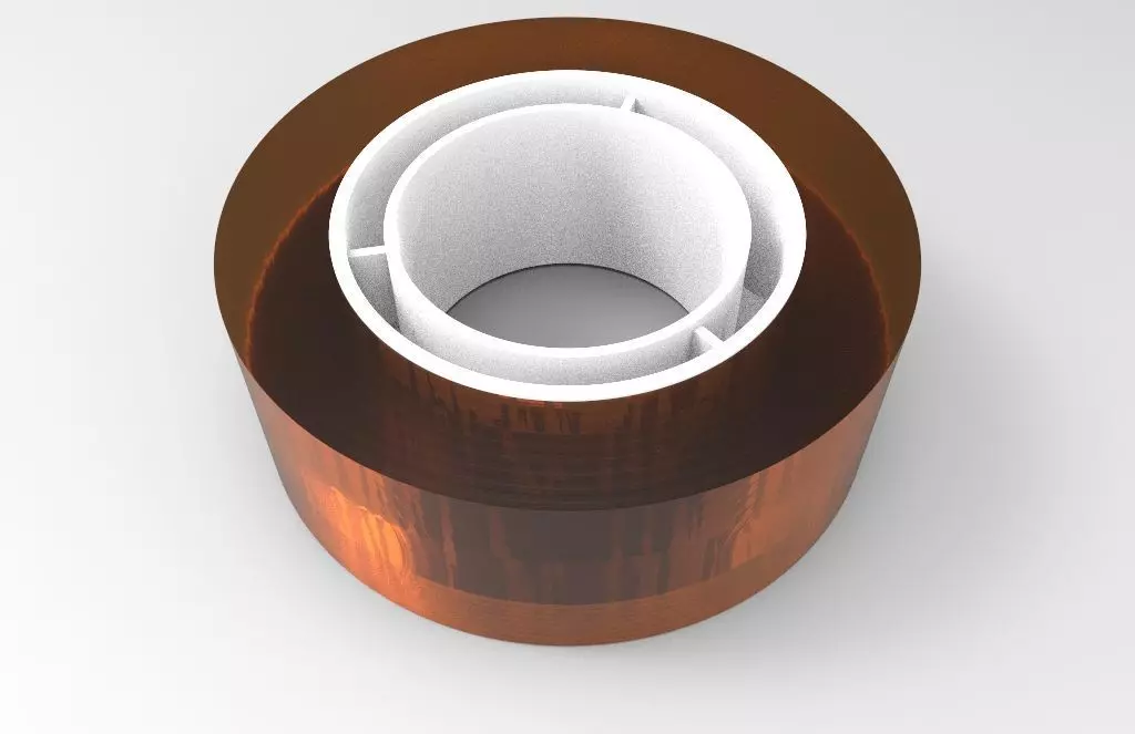Scotch tape Free 3D model