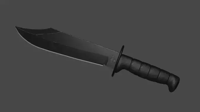 Combat Knife - Ontario USA Bowie