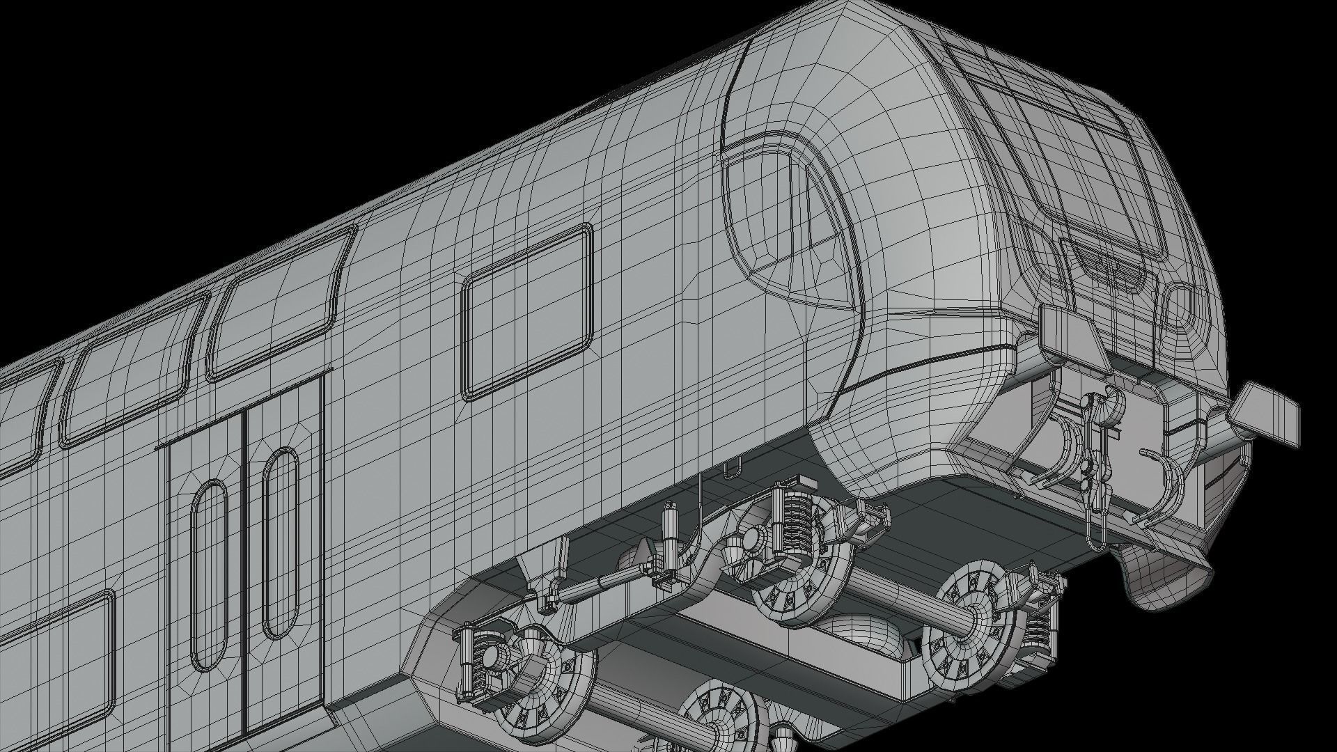 Bombardier Twindexx train 3D model_11