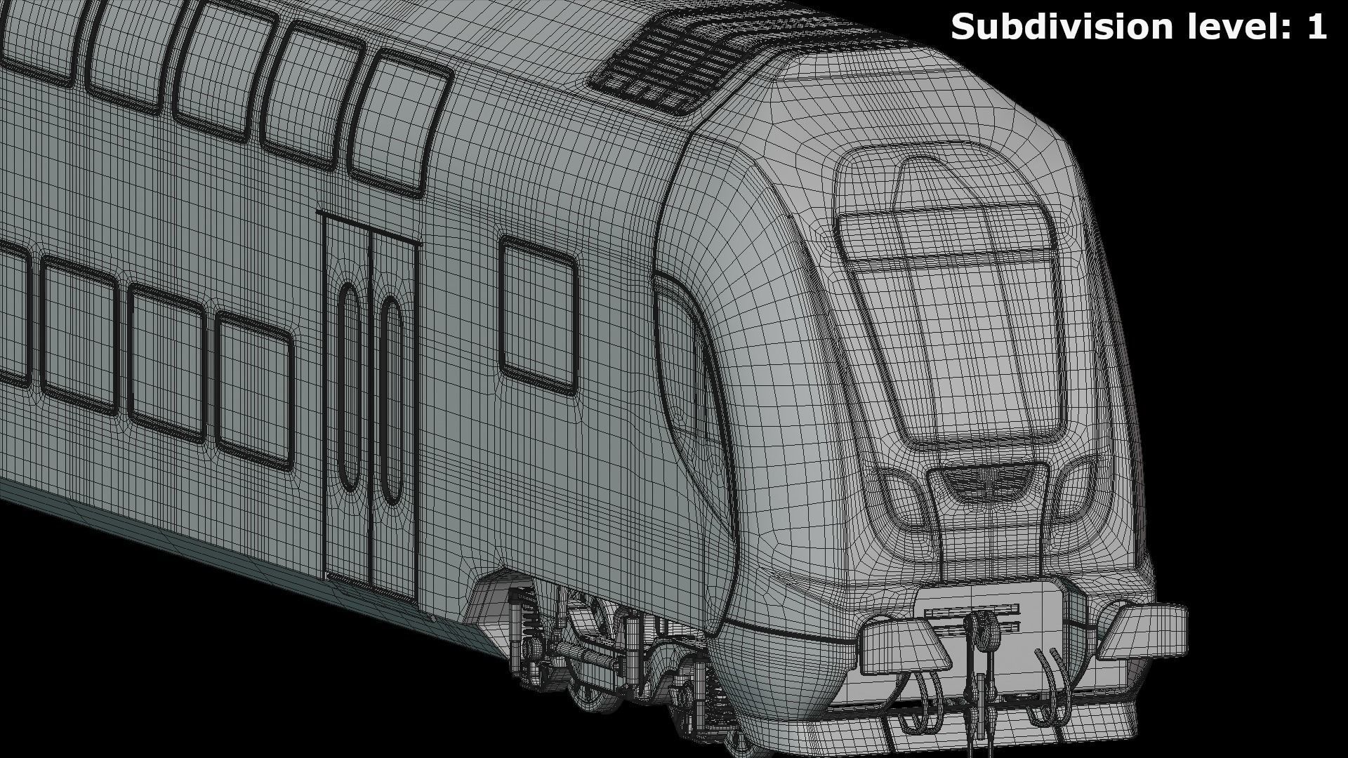 Bombardier Twindexx train 3D model_10