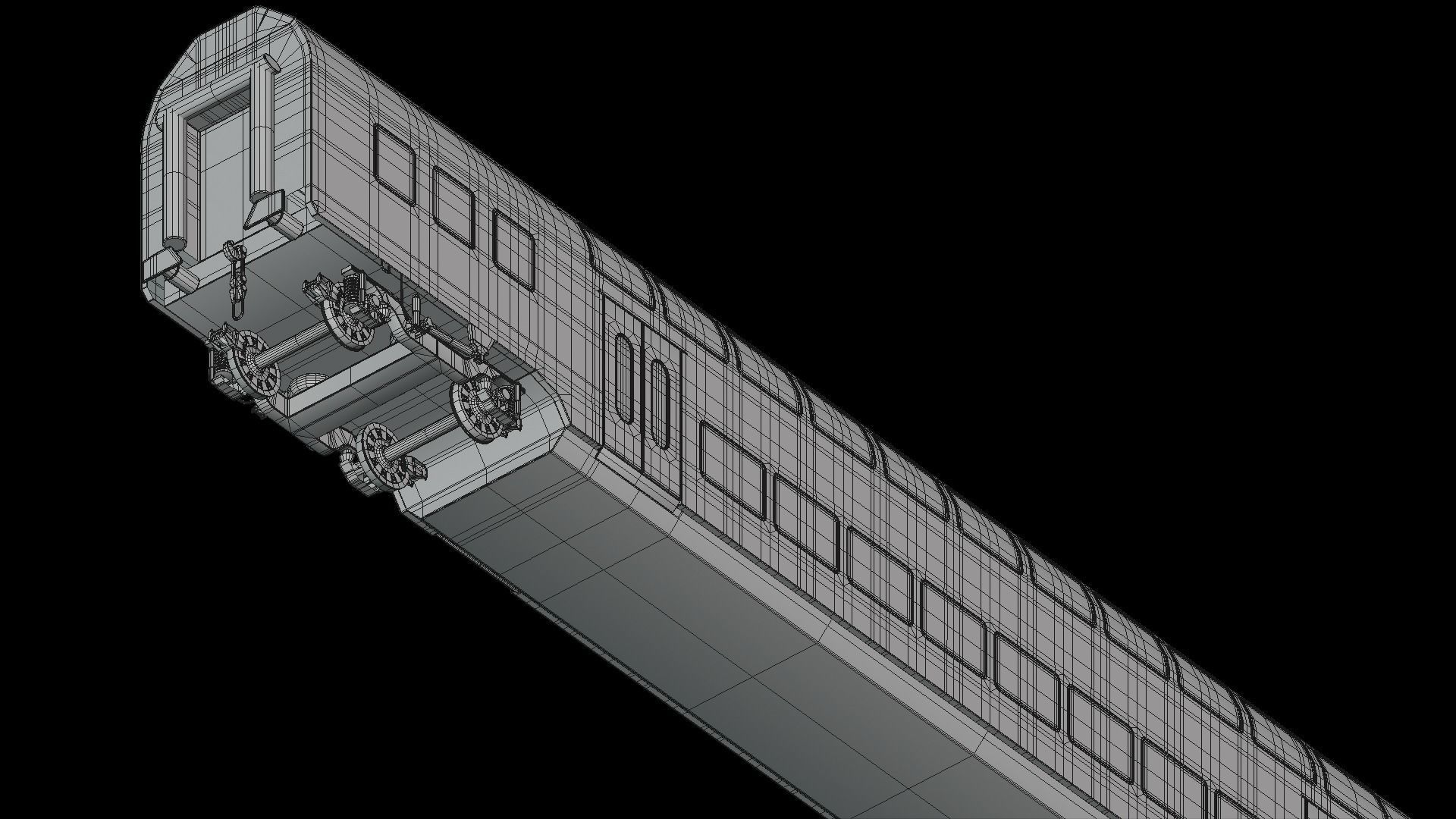 Bombardier Twindexx train 3D model_14