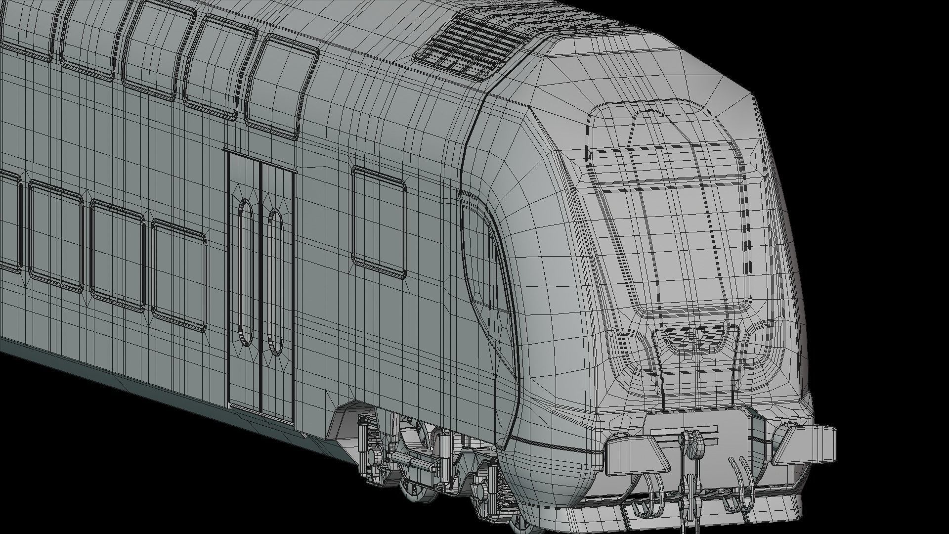 Bombardier Twindexx train 3D model_9