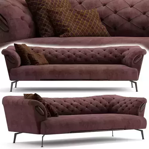 Lester classic sofa 3D model