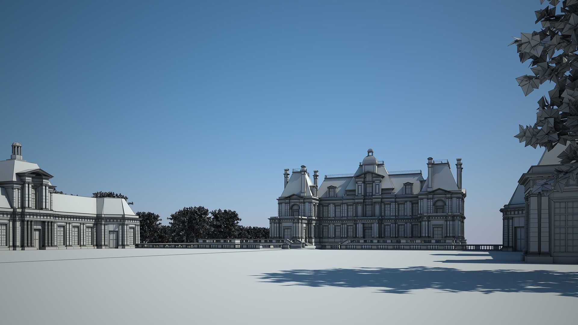 Old Chateau I 3D model_25