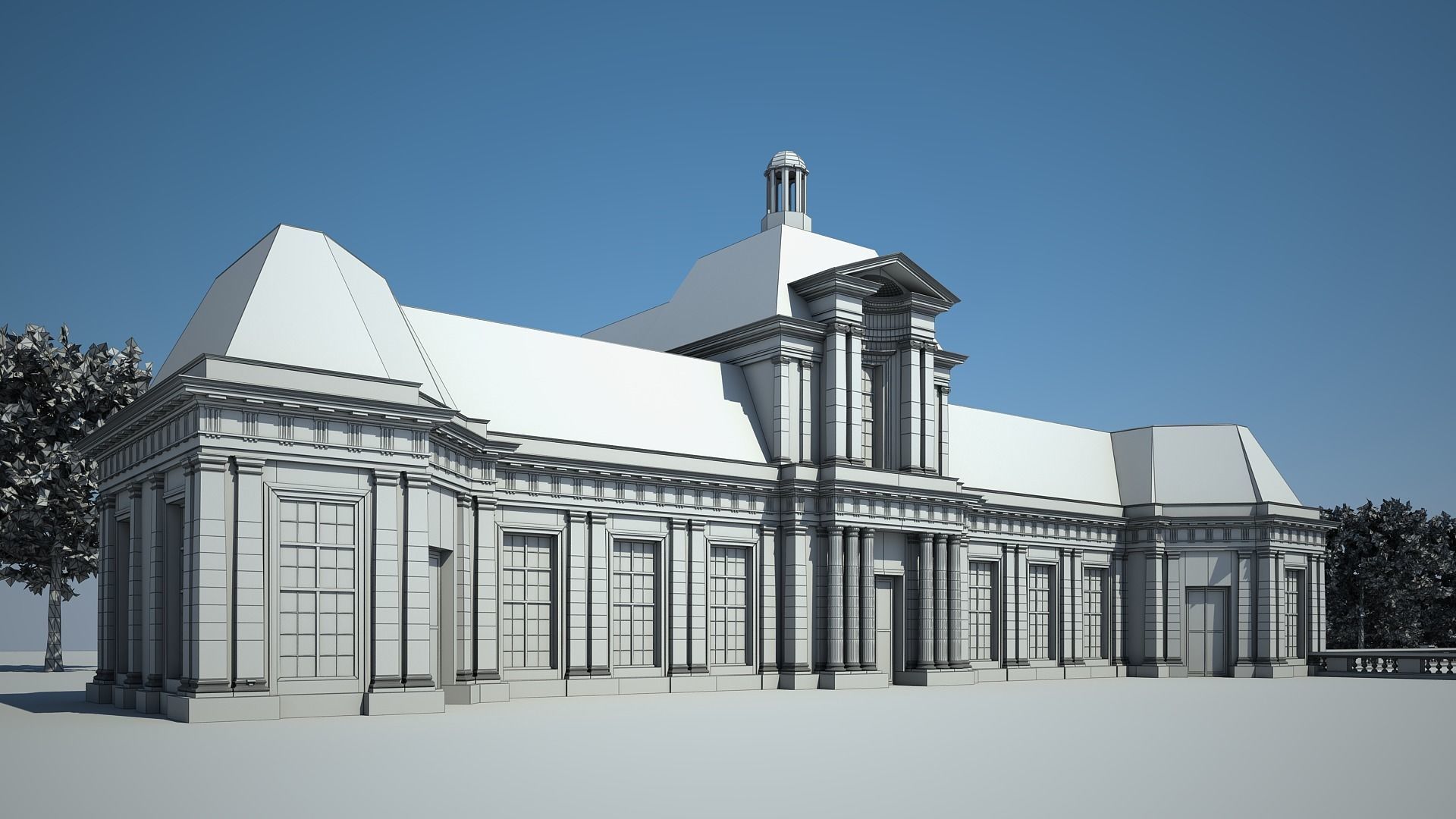 Old Chateau I 3D model_26