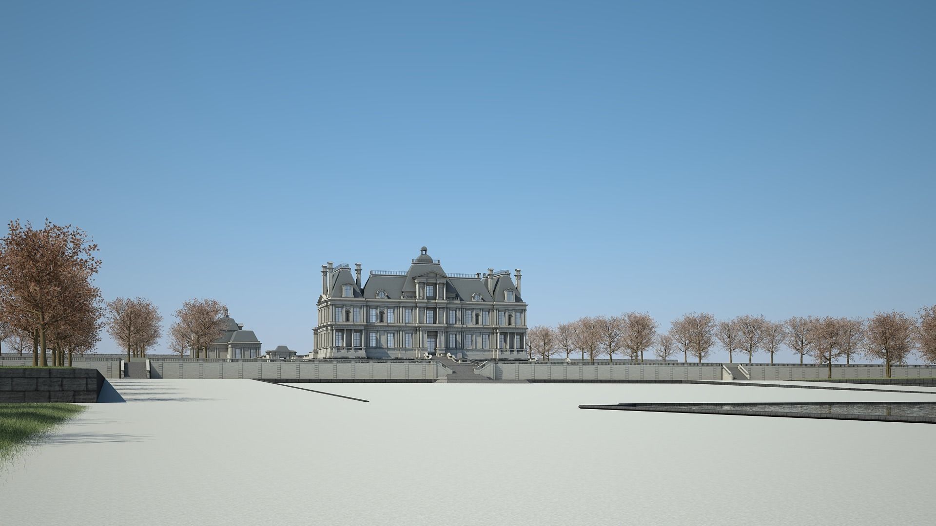 Old Chateau I 3D model_17