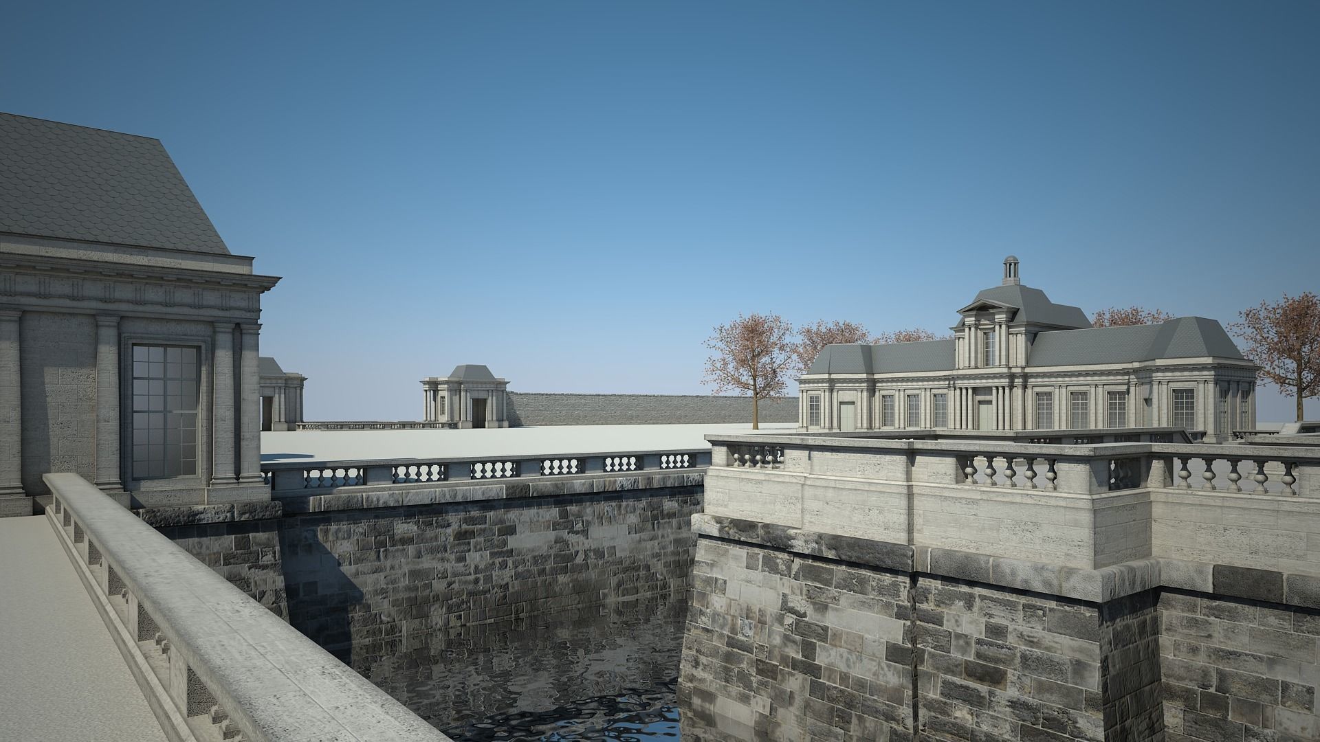 Old Chateau I 3D model_12