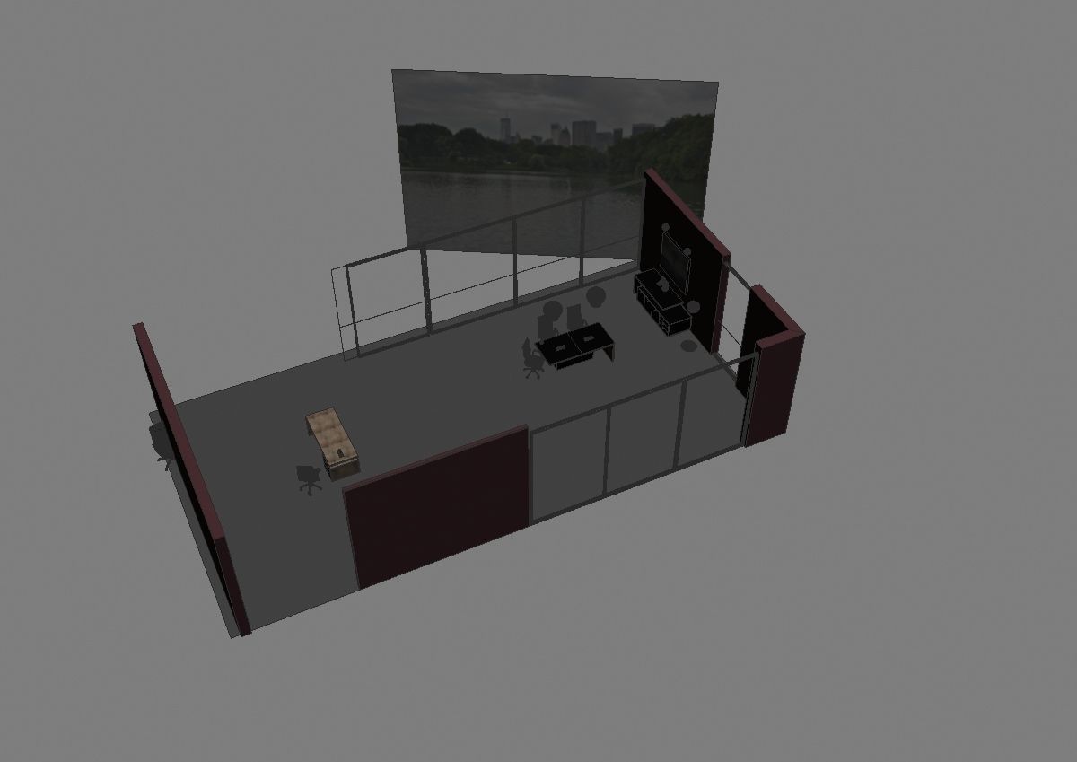 office interior md999 c02 3D model_4