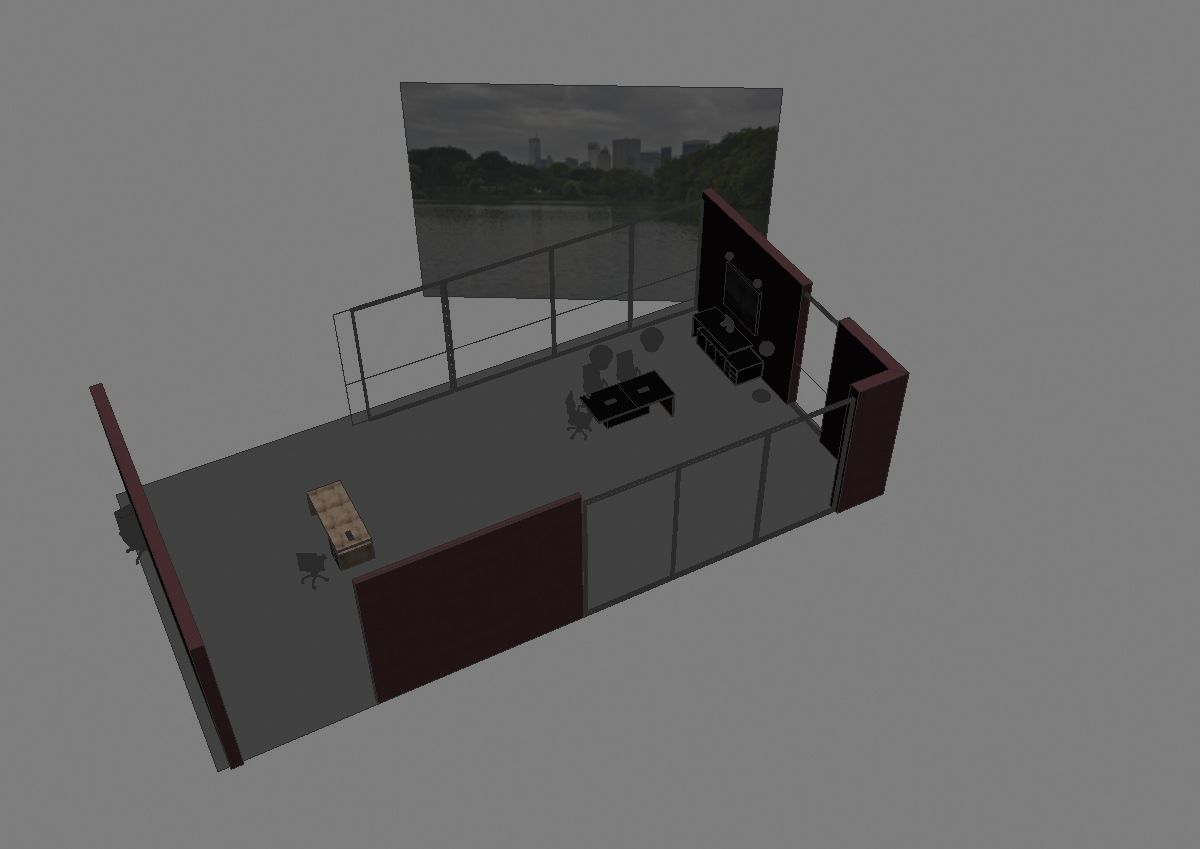 office interior md999 c02 3D model_8