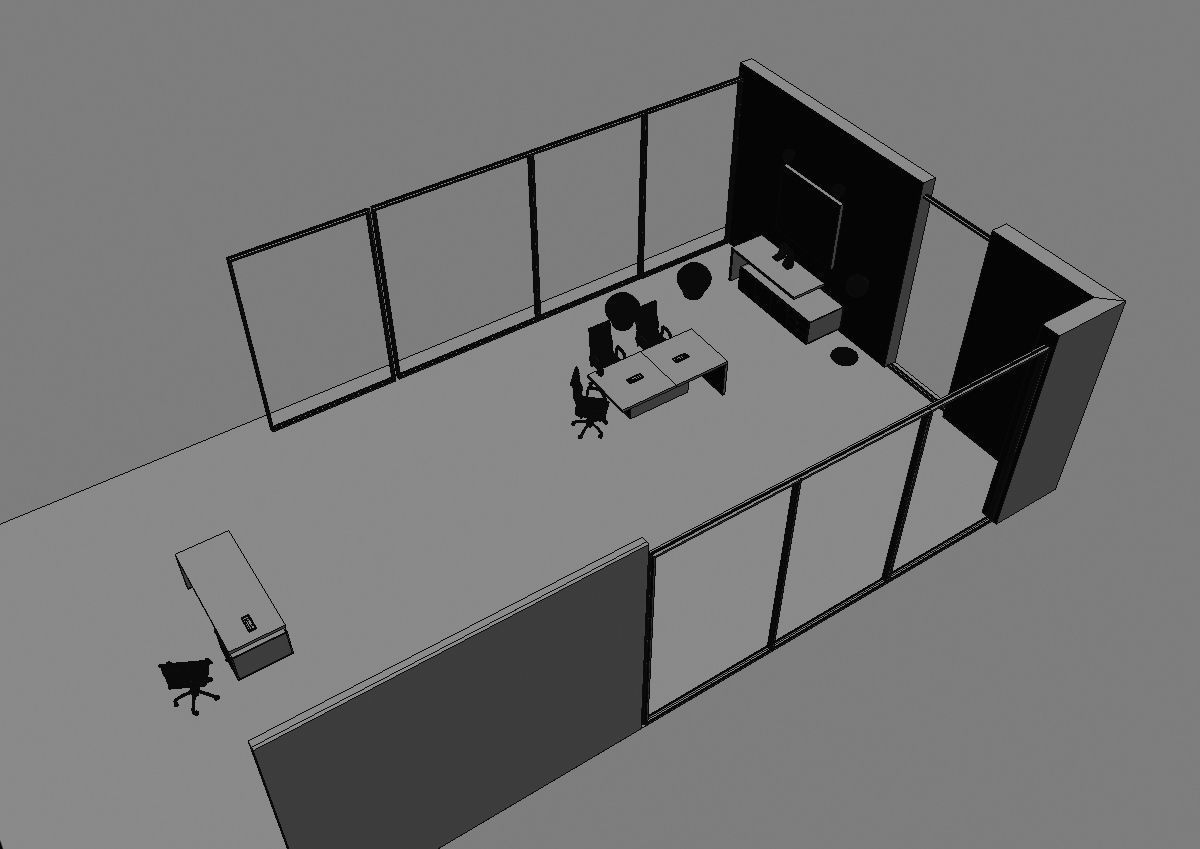 office interior md999 c02 3D model_4
