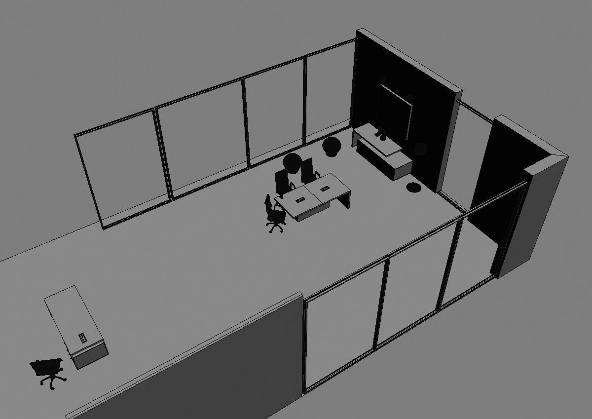 office interior md999 c02 3D model_8