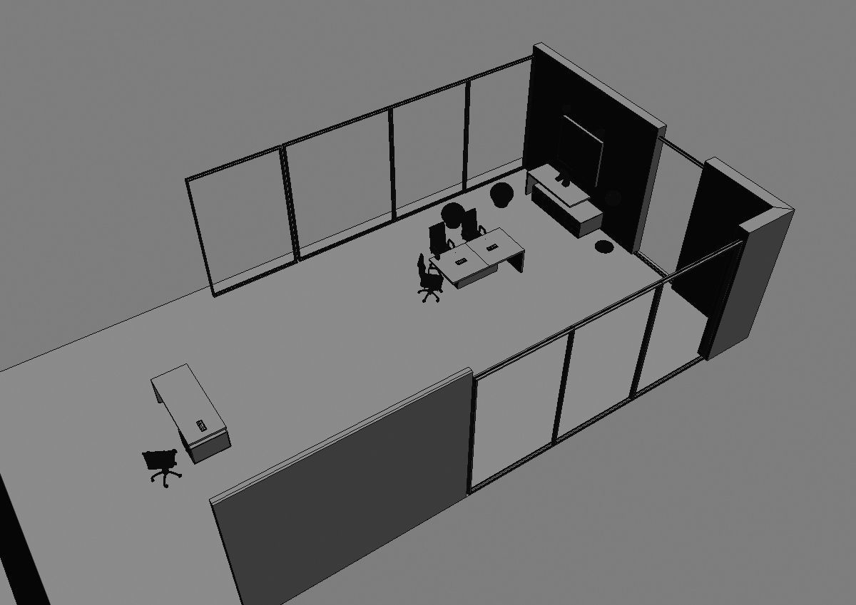 office interior md999 c02 3D model_2
