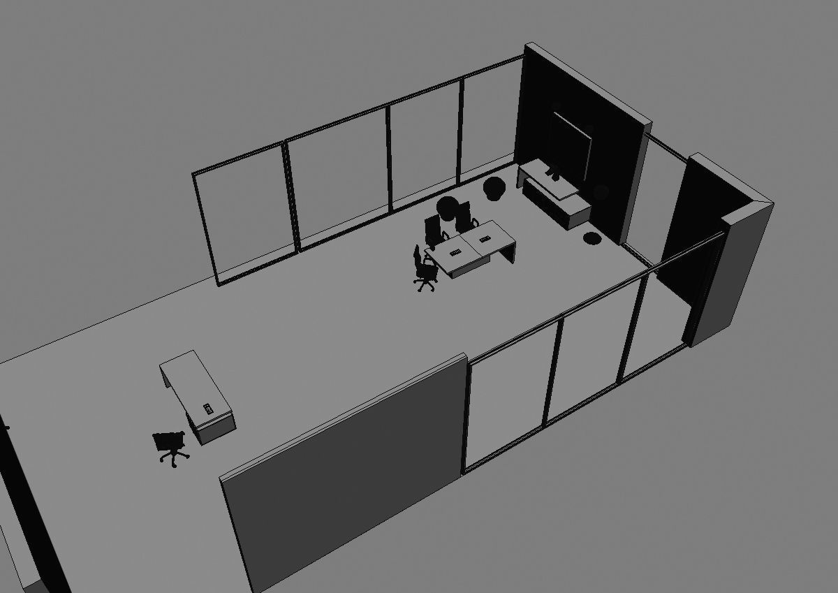 office interior md999 c02 3D model_1