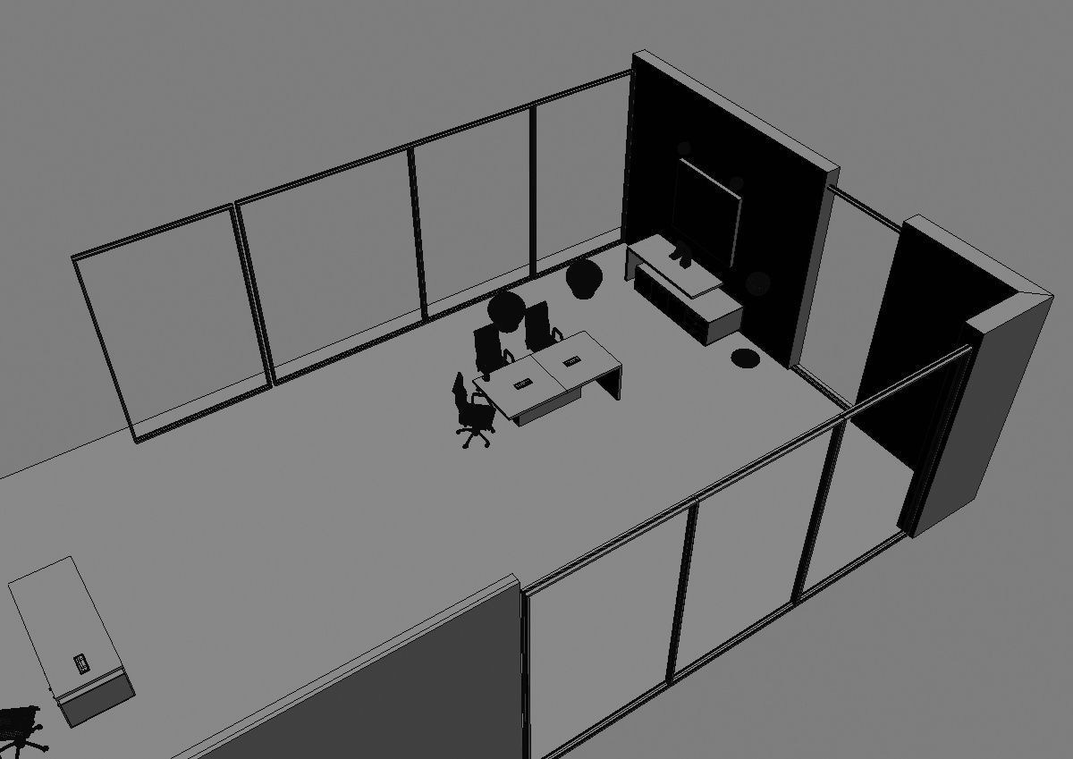 office interior md999 c02 3D model_11