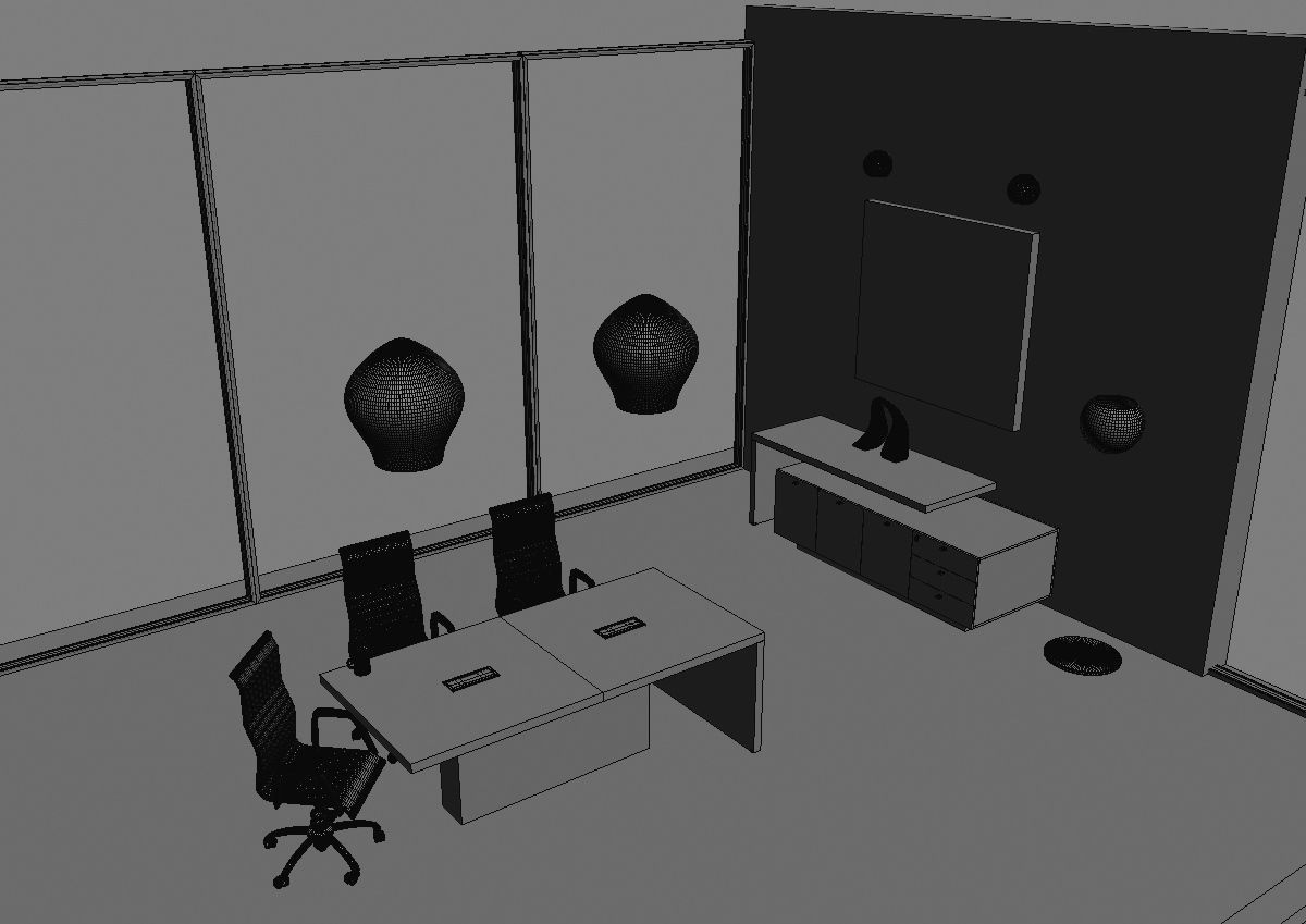 office interior md999 c02 3D model_32