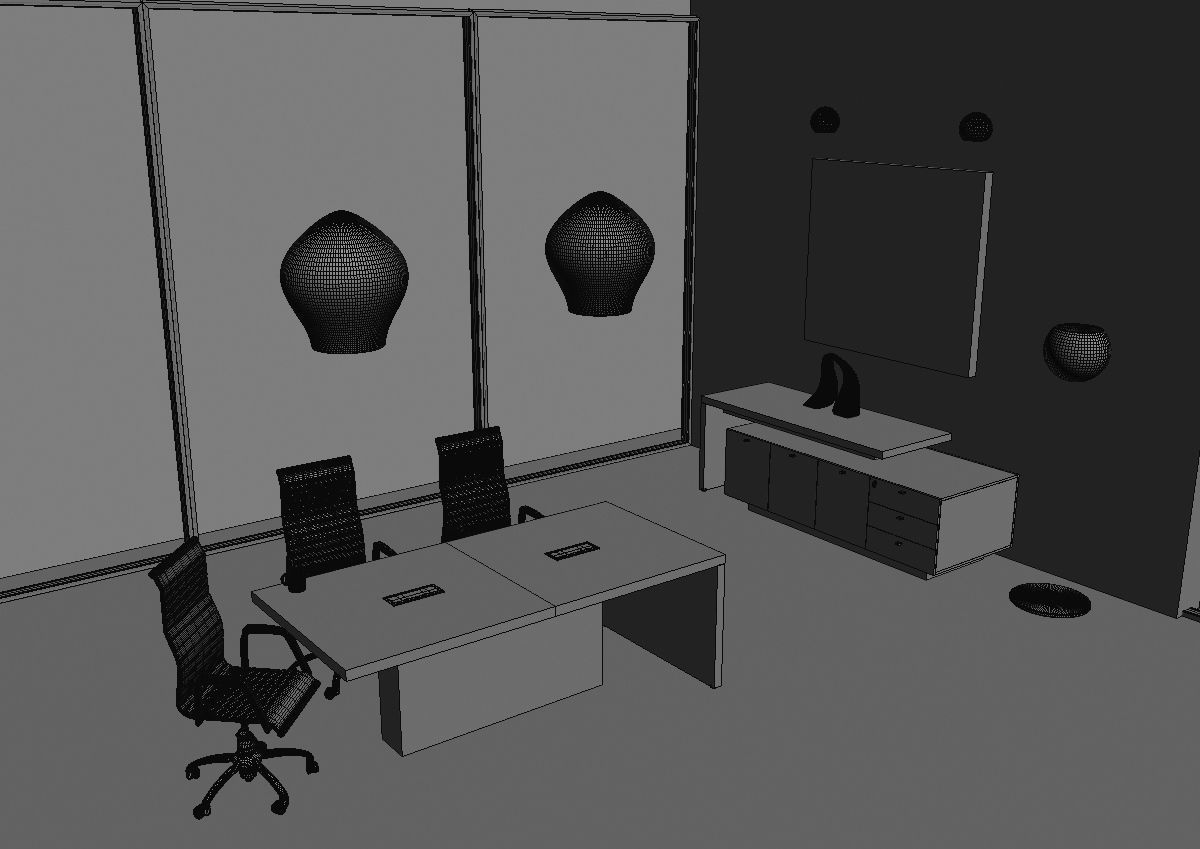 office interior md999 c02 3D model_36