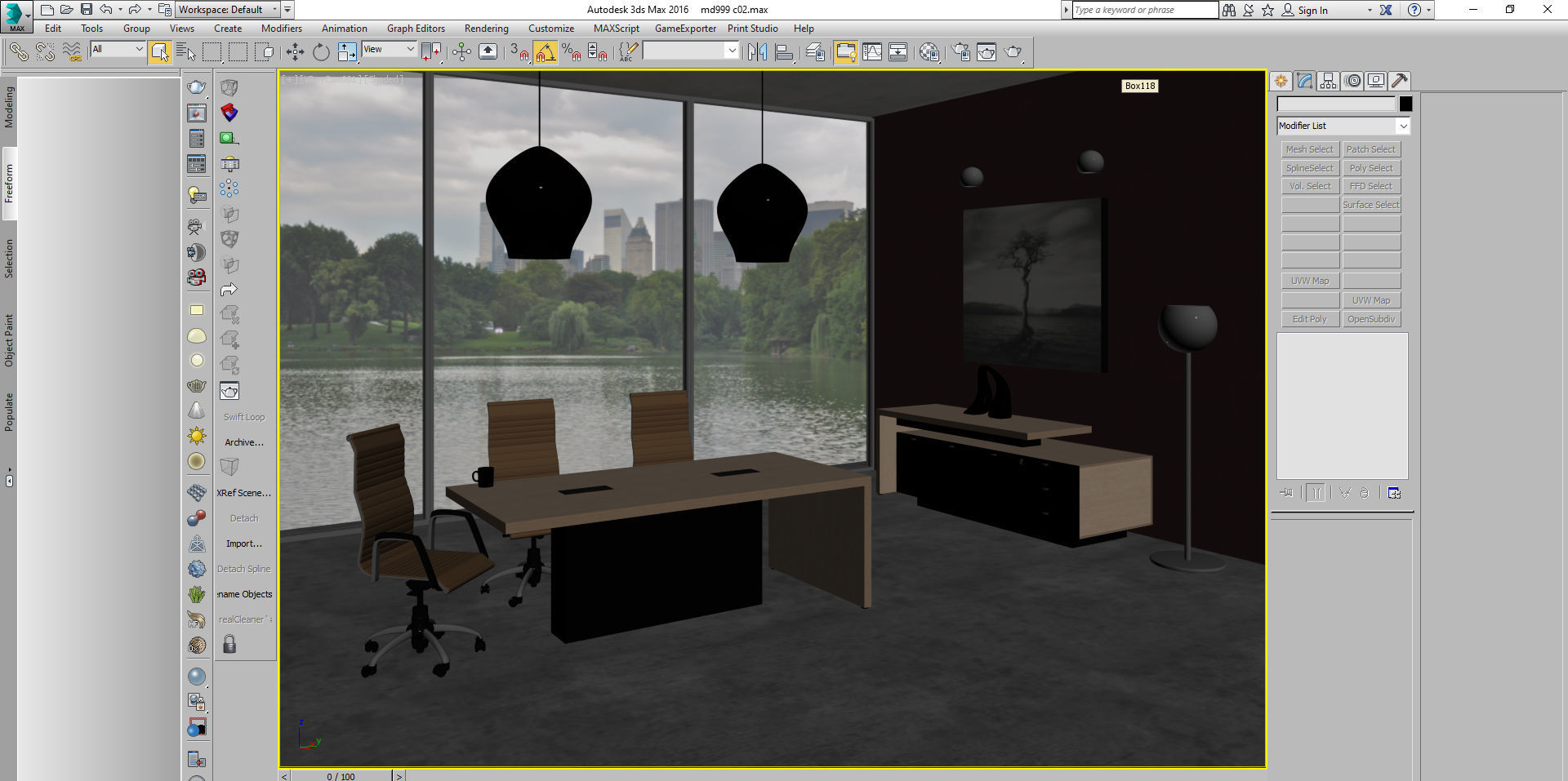 office interior md999 c02 3D model_42