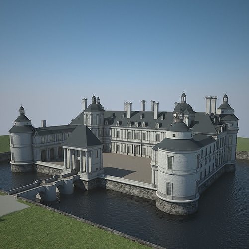 Old Chateau II 3D model