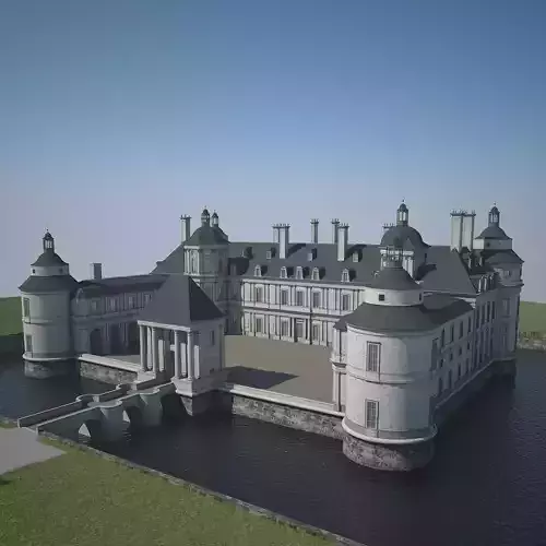 Old Chateau II 3D model
