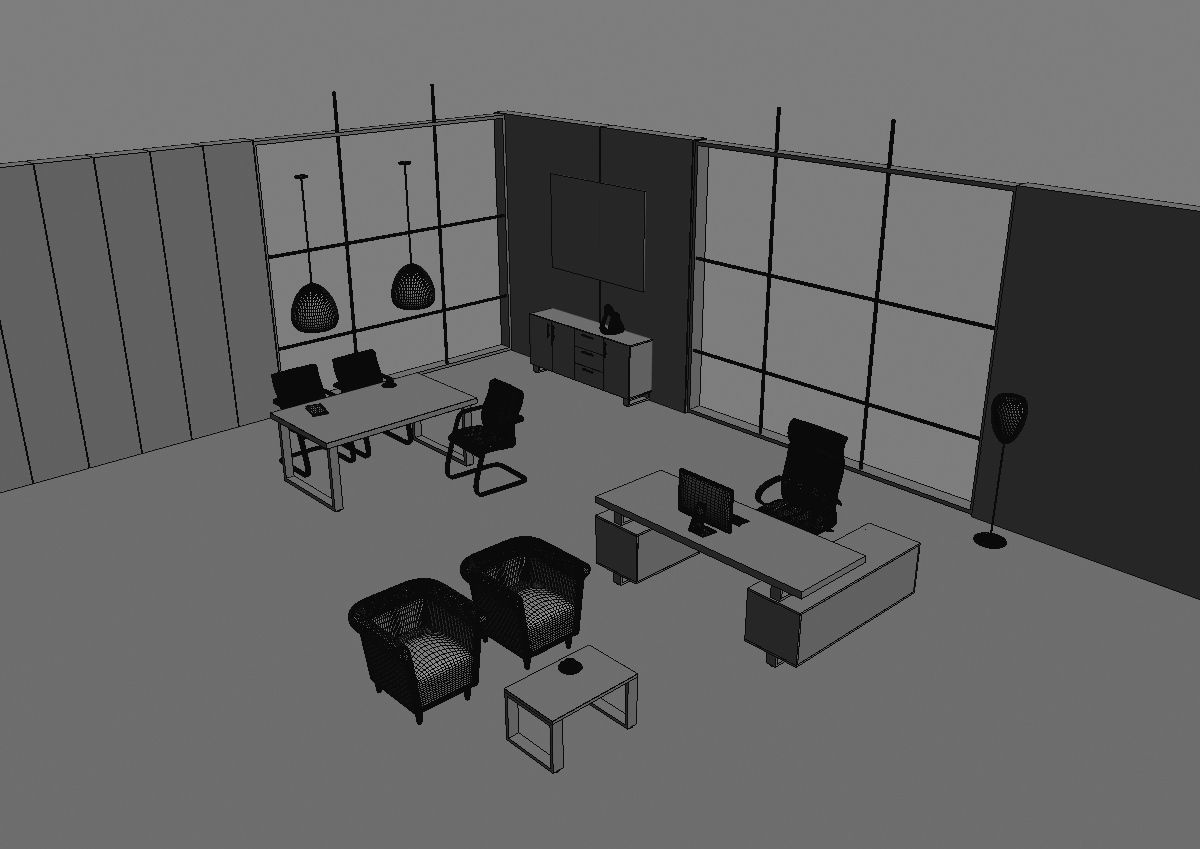 office interior 3 md1199 a10 3D model_24