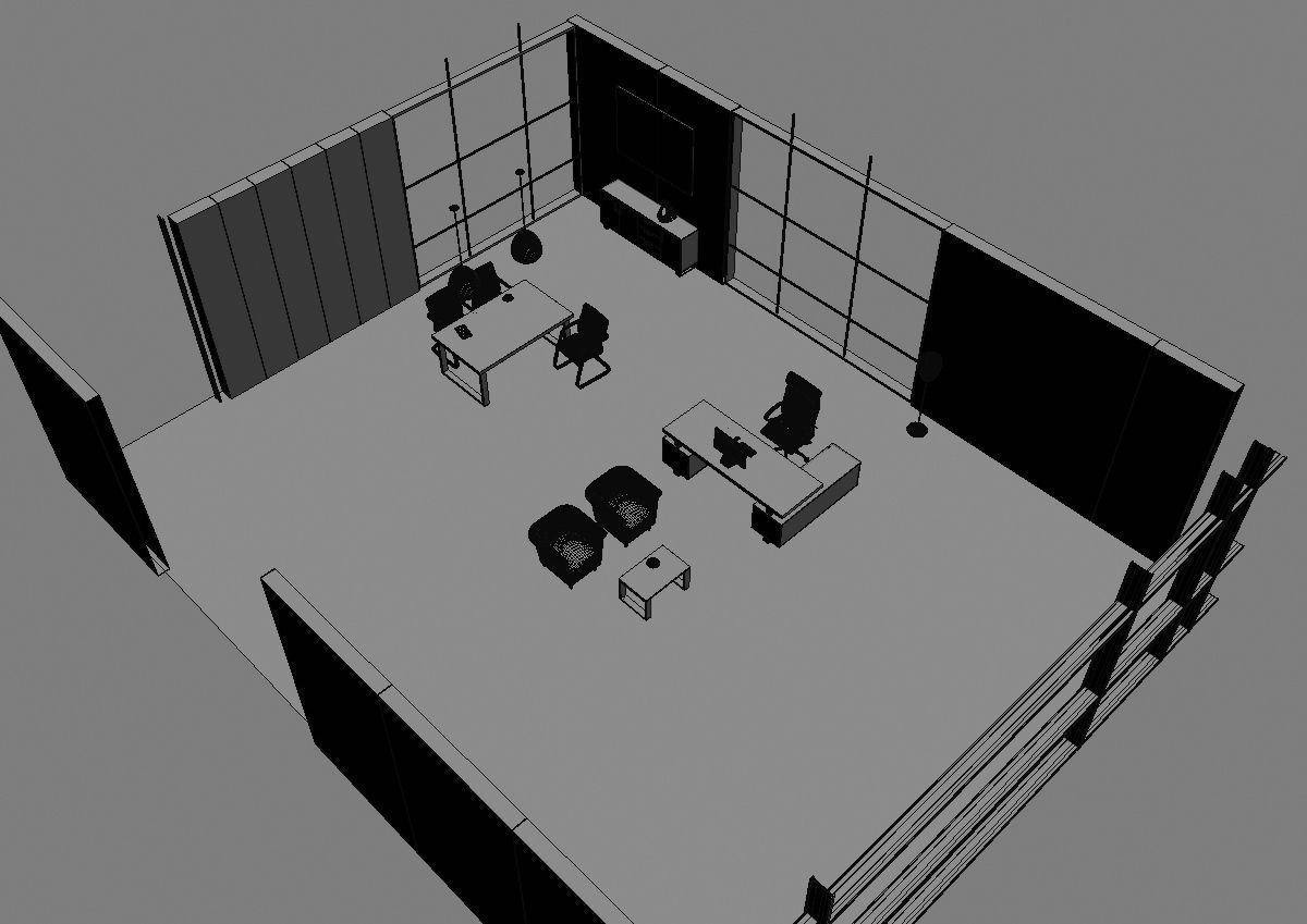office interior 3 md1199 a10 3D model_6