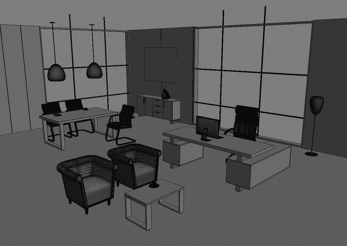 office interior 3 md1199 a10 3D model_37