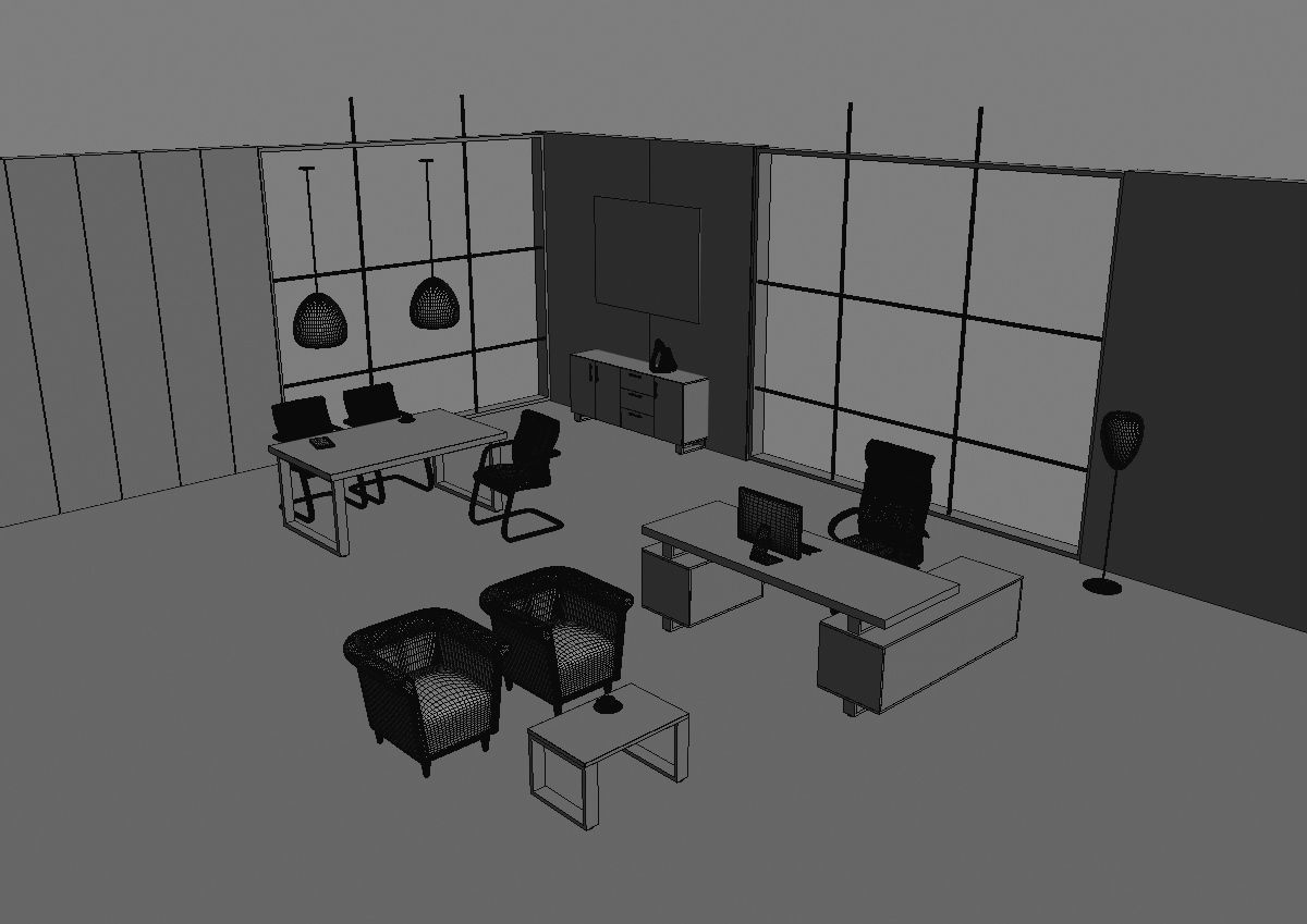 office interior 3 md1199 a10 3D model_27