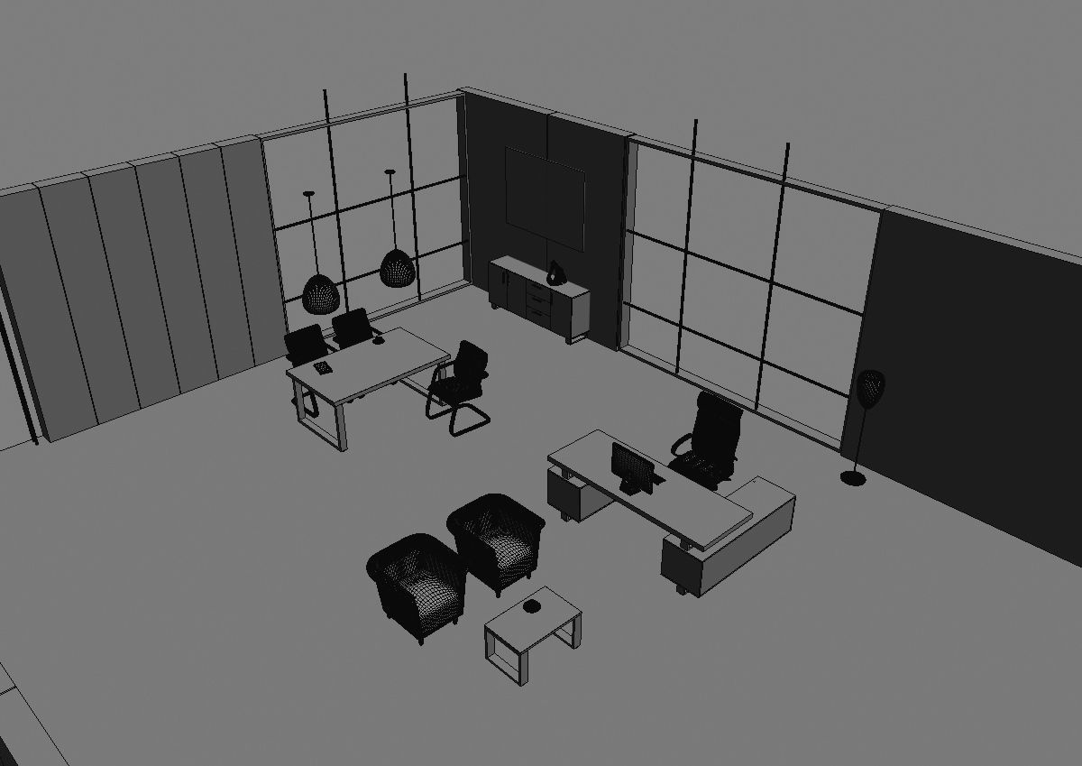 office interior 3 md1199 a10 3D model_17