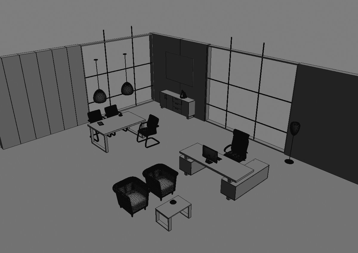 office interior 3 md1199 a10 3D model_21