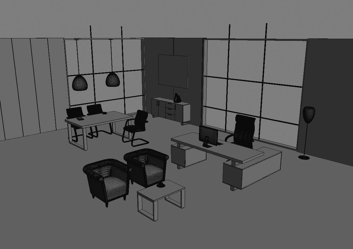 office interior 3 md1199 a10 3D model_30