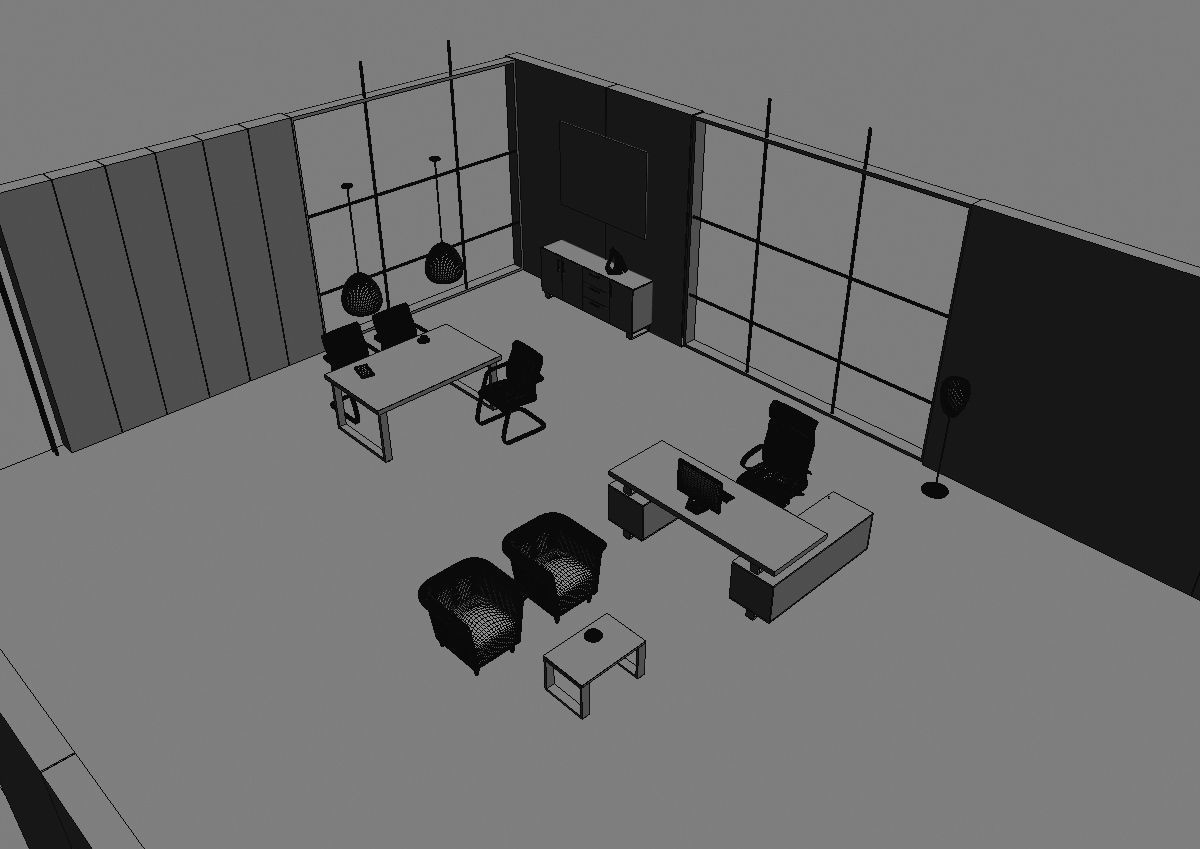 office interior 3 md1199 a10 3D model_14