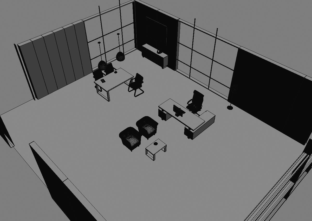 office interior 3 md1199 a10 3D model_8