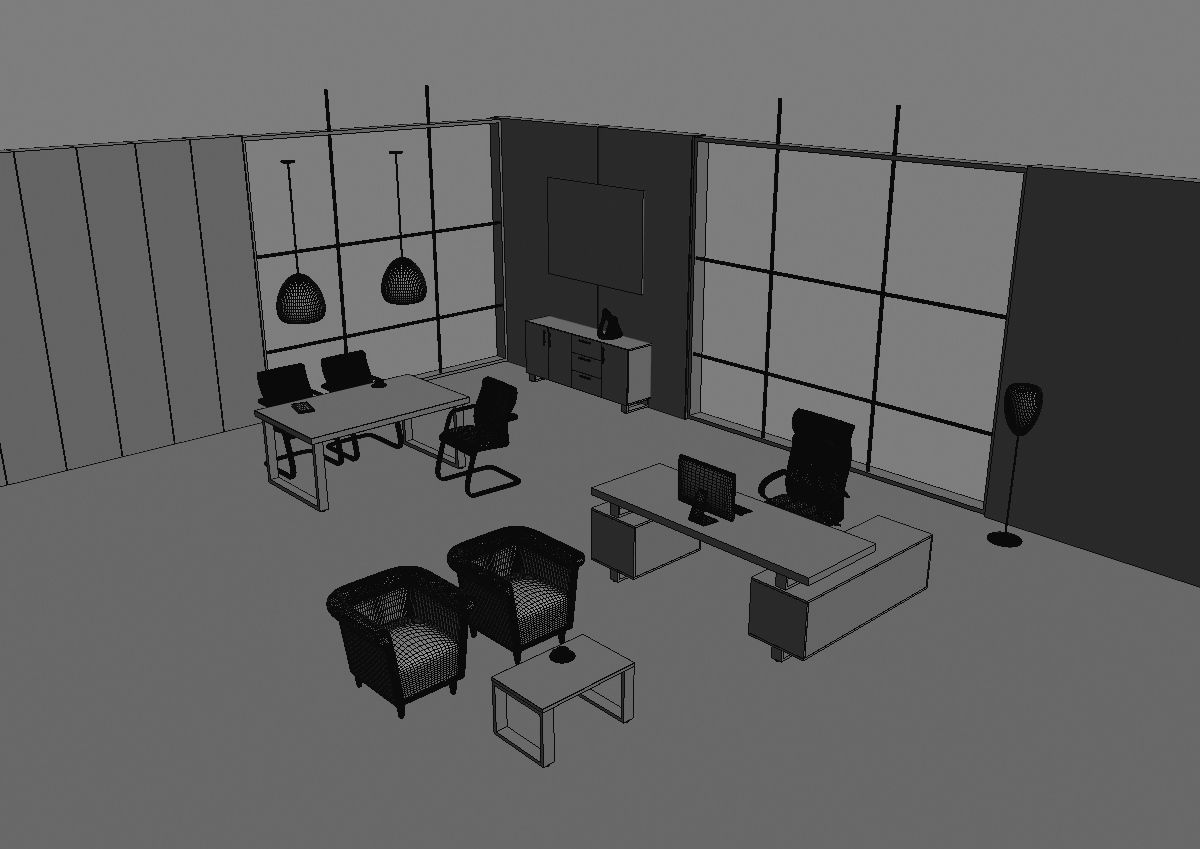office interior 3 md1199 a10 3D model_26
