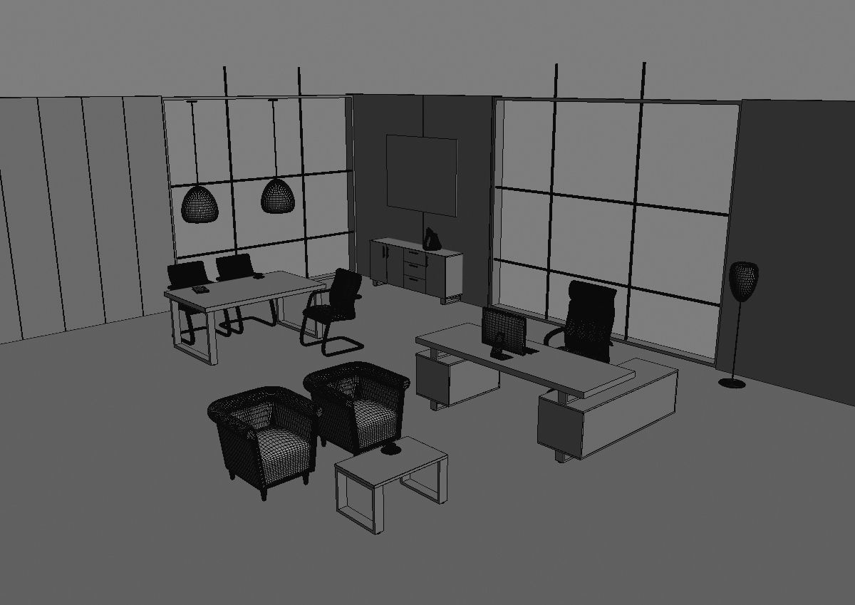 office interior 3 md1199 a10 3D model_29