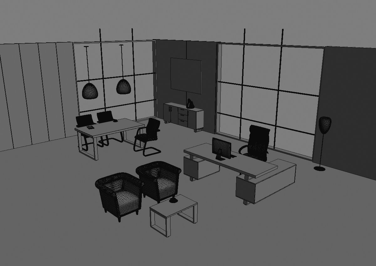 office interior 3 md1199 a10 3D model_28