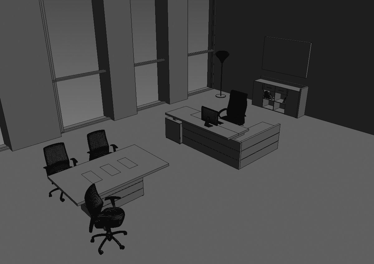 office interior md1299 a07 3D model_24