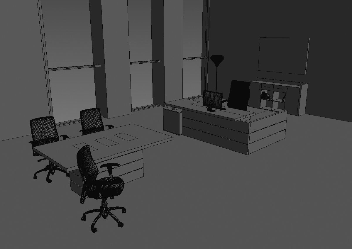 office interior md1299 a07 3D model_33